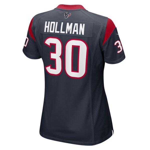 Women’s Houston Texans Ka’Dar Hollman Nike Navy Team Game Jersey