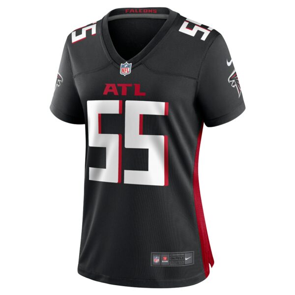 Women’s Atlanta Falcons Kaden Elliss Nike Black Game Player Jersey