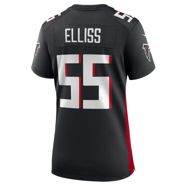 Women’s Atlanta Falcons Kaden Elliss Nike Black Game Player Jersey