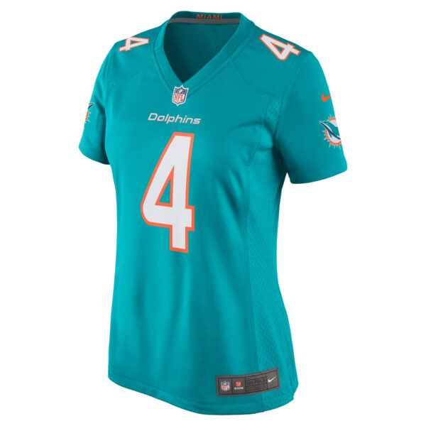 Women’s Miami Dolphins Kader Kohou Nike Aqua Game Player Jersey