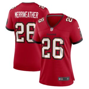 Women's Tampa Bay Buccaneers Kaevon Merriweather Nike Red Game Jersey