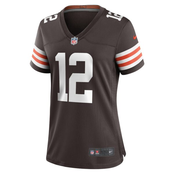 Women’s Cleveland Browns Kahlef Hailassie Nike Brown Team Game Jersey