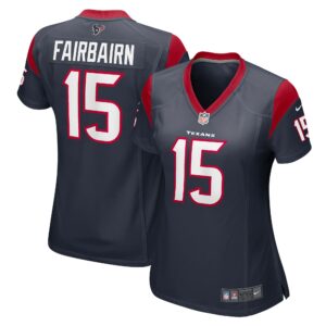 Women's Houston Texans Ka'imi Fairbairn Nike Navy Team Game Jersey