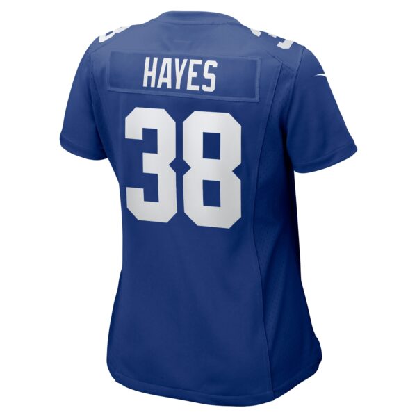 Women’s New York Giants Kaleb Hayes Nike Royal Game Jersey