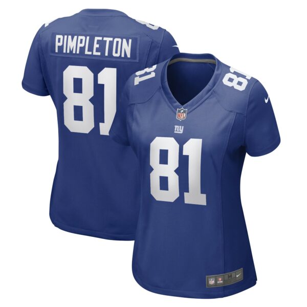 Women’s New York Giants Kalil Pimpleton Nike Royal Game Player Jersey