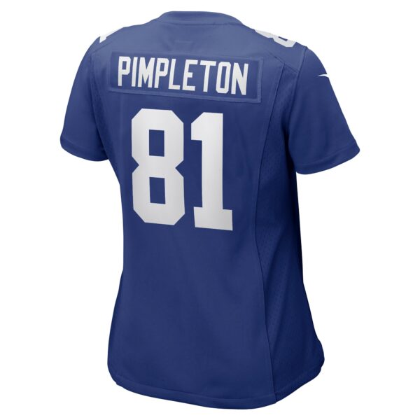 Women’s New York Giants Kalil Pimpleton Nike Royal Game Player Jersey