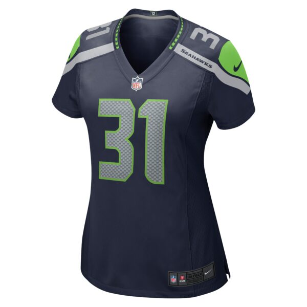 Women’s Seattle Seahawks Kam Chancellor Nike College Navy Retired Player Game Jersey