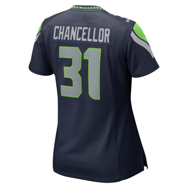 Women’s Seattle Seahawks Kam Chancellor Nike College Navy Retired Player Game Jersey