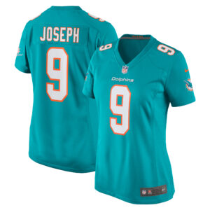 Women's Miami Dolphins Kelvin Joseph Nike Aqua Team Game Jersey