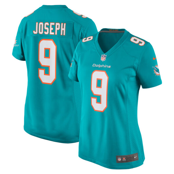 Women’s Miami Dolphins Kelvin Joseph Nike Aqua Team Game Jersey