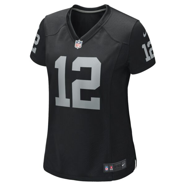 Women’s Las Vegas Raiders Ken Stabler Nike Black Game Retired Player Jersey