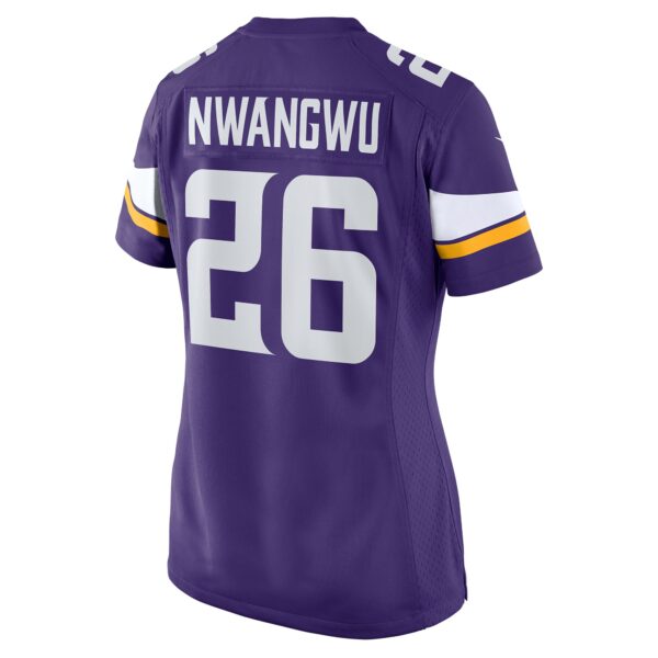 Women’s Minnesota Vikings Kene Nwangwu Nike Purple Game Jersey