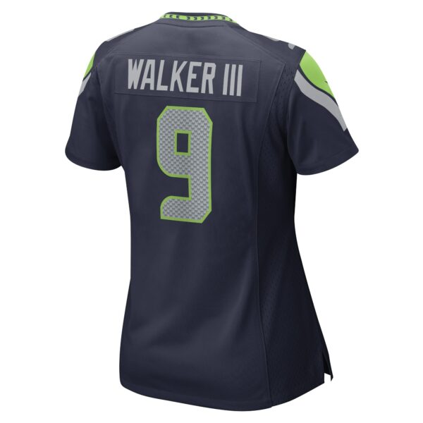 Women’s Seattle Seahawks Kenneth Walker III Nike Navy Player Jersey