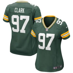 Women's Green Bay Packers Kenny Clark Nike Green Game Jersey