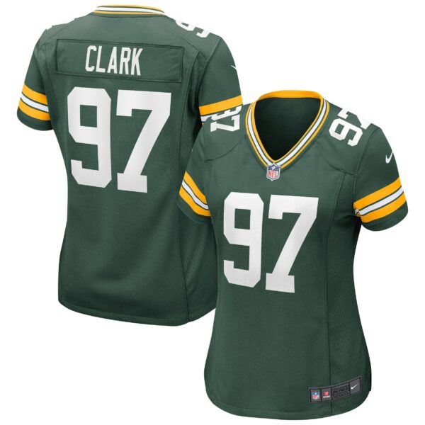 Women’s Green Bay Packers Kenny Clark Nike Green Game Jersey