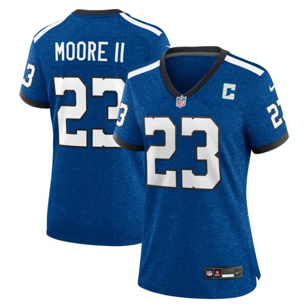 Women’s Indianapolis Colts Kenny Moore II Nike Royal Indiana Nights Alternate Game Jersey