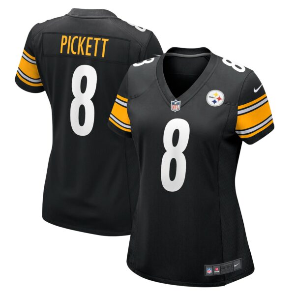 Women’s Pittsburgh Steelers Kenny Pickett Nike Black Player Jersey