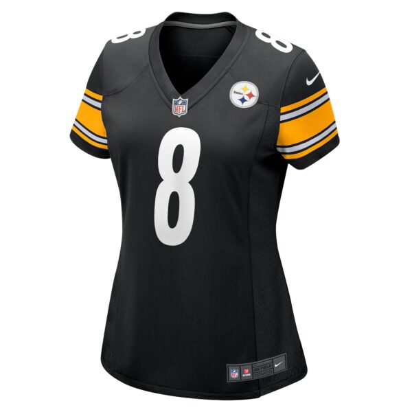 Women’s Pittsburgh Steelers Kenny Pickett Nike Black Player Jersey