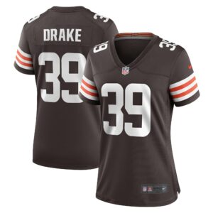 Women's Cleveland Browns Kenyan Drake Nike Brown Game Jersey