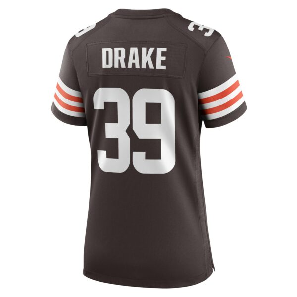 Women’s Cleveland Browns Kenyan Drake Nike Brown Game Jersey