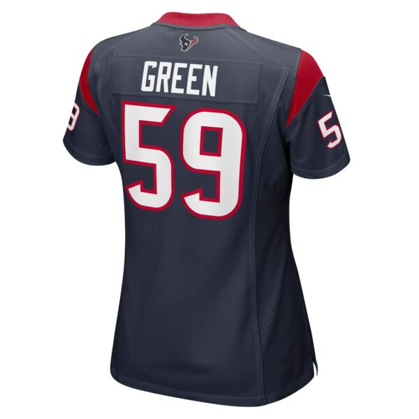 Women’s Houston Texans Kenyon Green Nike Navy Game Player Jersey