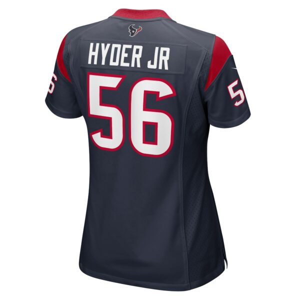 Women’s Houston Texans Kerry Hyder Jr. Nike Navy Game Jersey