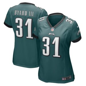 Women's Philadelphia Eagles Kevin Byard III Nike Midnight Green Game Jersey