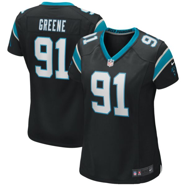 Women’s Carolina Panthers Kevin Greene Nike Black Game Retired Player Jersey