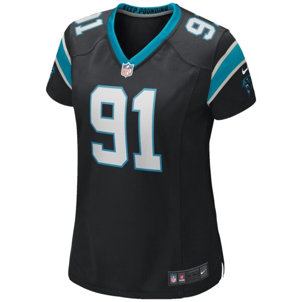 Women’s Carolina Panthers Kevin Greene Nike Black Game Retired Player Jersey