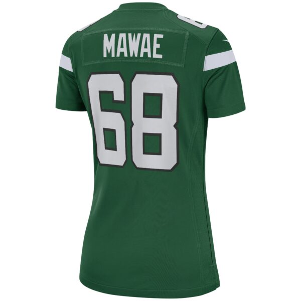 Women’s New York Jets Kevin Mawae Nike Gotham Green Game Retired Player Jersey