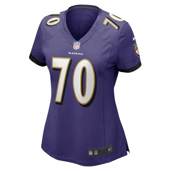 Women’s Baltimore Ravens Kevin Zeitler Nike Purple Game Jersey