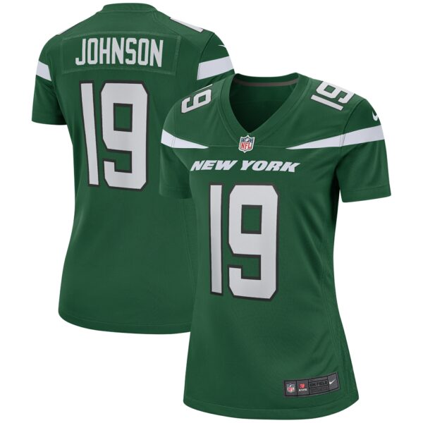 Women’s New York Jets Keyshawn Johnson Nike Gotham Green Game Retired Player Jersey