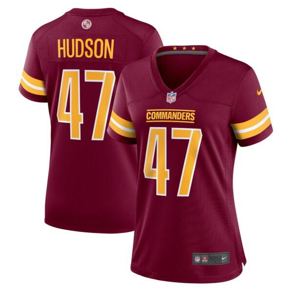 Women’s Washington Commanders Khaleke Hudson Nike Burgundy Game Jersey