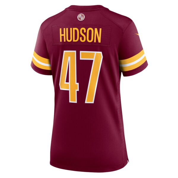 Women’s Washington Commanders Khaleke Hudson Nike Burgundy Game Jersey