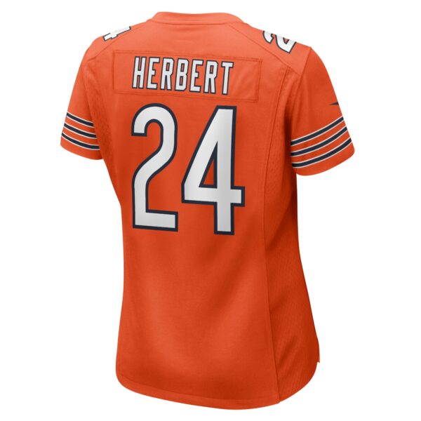 Women’s Chicago Bears Khalil Herbert Nike Orange Alternate Game Player Jersey