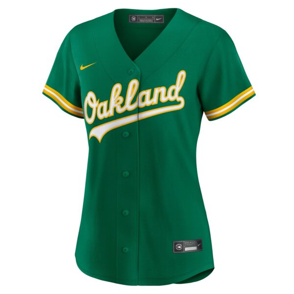 Women’s Oakland Athletics Khris Davis Nike Green Alternate Replica Player Jersey