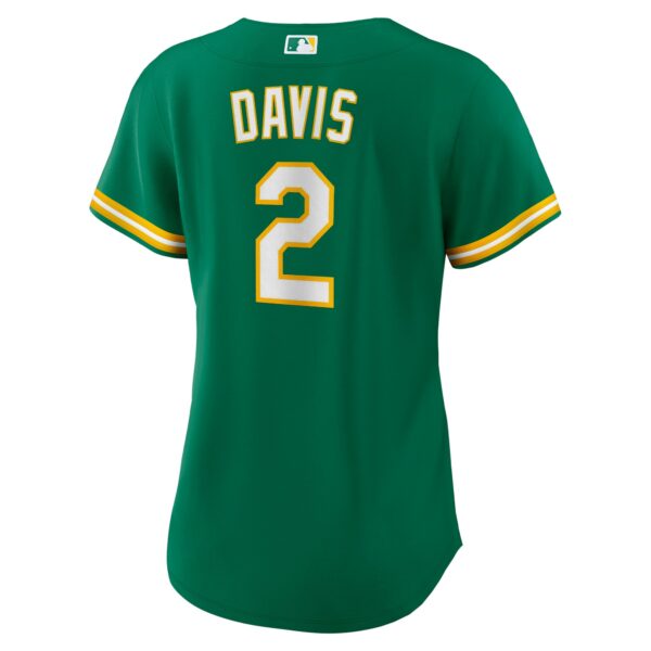 Women’s Oakland Athletics Khris Davis Nike Green Alternate Replica Player Jersey