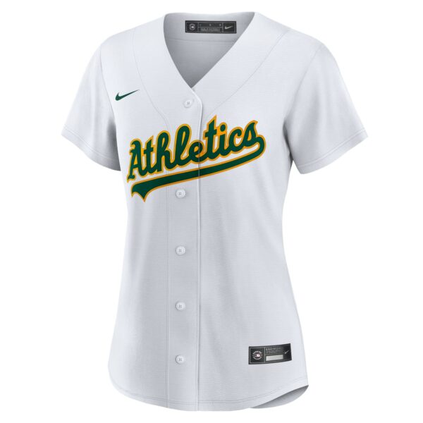 Women’s Oakland Athletics Khris Davis Nike White Home Replica Player Jersey