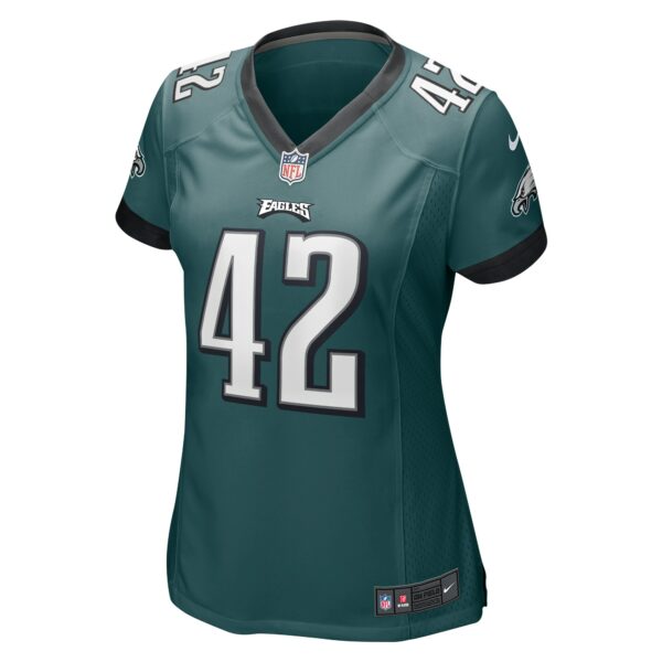 Women’s Philadelphia Eagles Kindle Vildor Nike Midnight Green Game Jersey