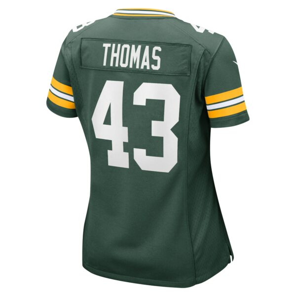 Women’s Green Bay Packers Kiondre Thomas Nike Green Game Player Jersey