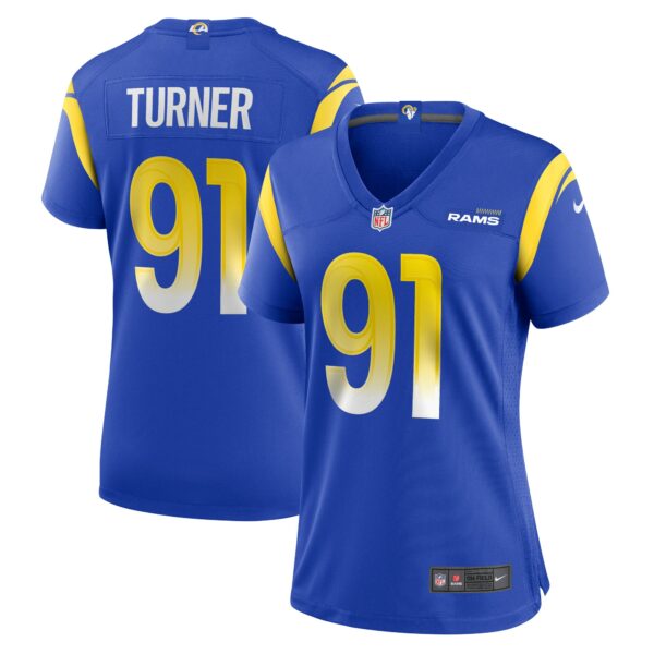 Women’s Los Angeles Rams Kobie Turner Nike Royal Home Game Jersey