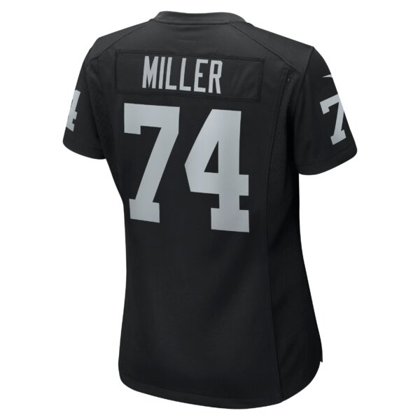 Women’s Las Vegas Raiders Kolton Miller Nike Black Game Jersey