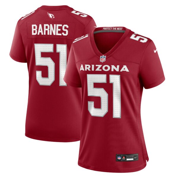 Women’s Arizona Cardinals Krys Barnes Nike Cardinal Team Game Jersey