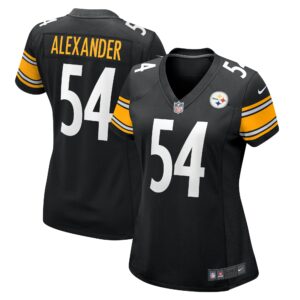 Women's Pittsburgh Steelers Kwon Alexander Nike Black Game Jersey