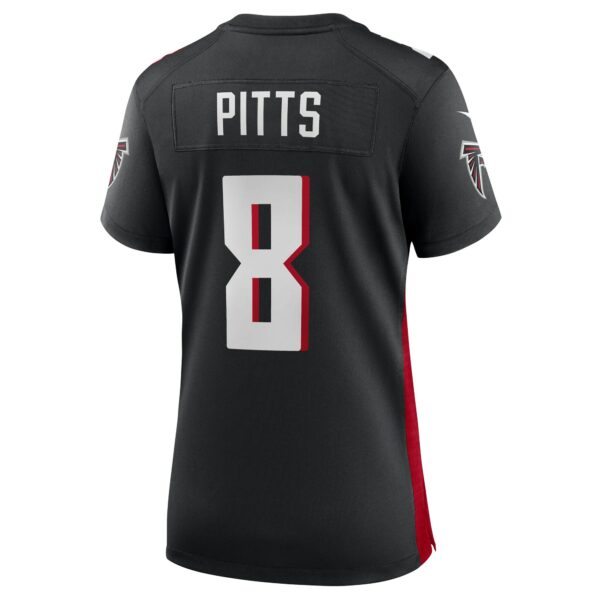 Women’s Atlanta Falcons Kyle Pitts Nike Black 2021 NFL Draft First Round Pick Player Game Jersey