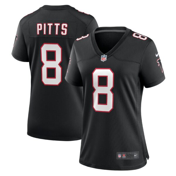 Women’s Atlanta Falcons Kyle Pitts Nike Black Game Jersey