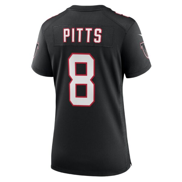 Women’s Atlanta Falcons Kyle Pitts Nike Black Game Jersey