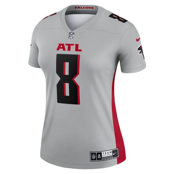 Women’s Atlanta Falcons Kyle Pitts Nike Gray Inverted Legend Jersey