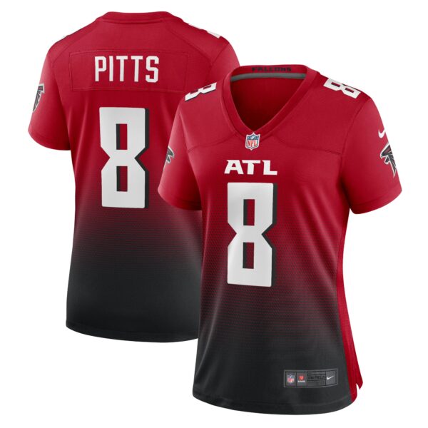 Women’s Atlanta Falcons Kyle Pitts Nike Red Alternate Game Jersey