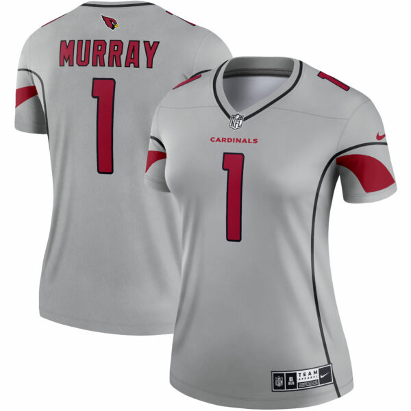 Women’s Arizona Cardinals Kyler Murray Nike Gray Inverted Legend Jersey